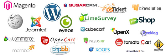 Joomla / Wordpress hosting installer